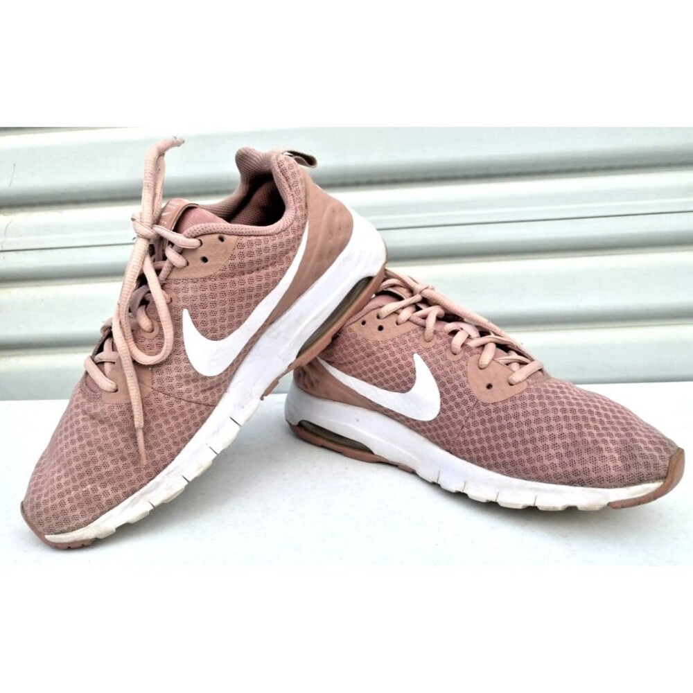 Nike Air Max Motion Low Womens 'Pink Particle' Running Training Shoes - Size 9.5